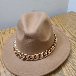 Tan color hat